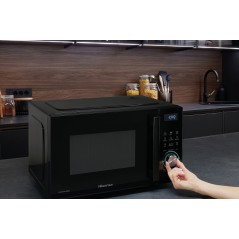 Hisense H23MOBSD1HG Microwave Oven 800W 23L Freestanding Black - Sleek Design, Powerful Performance!